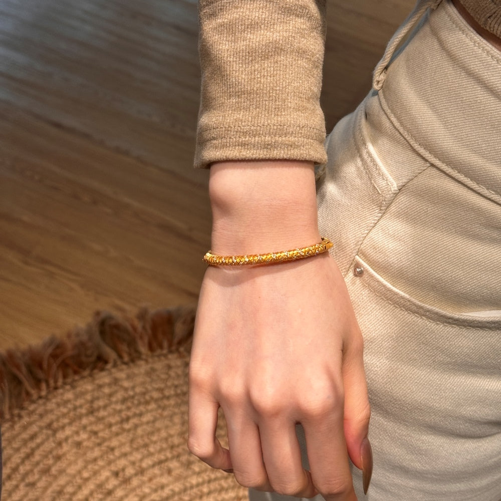 Rapunzel Bangel Bracelet